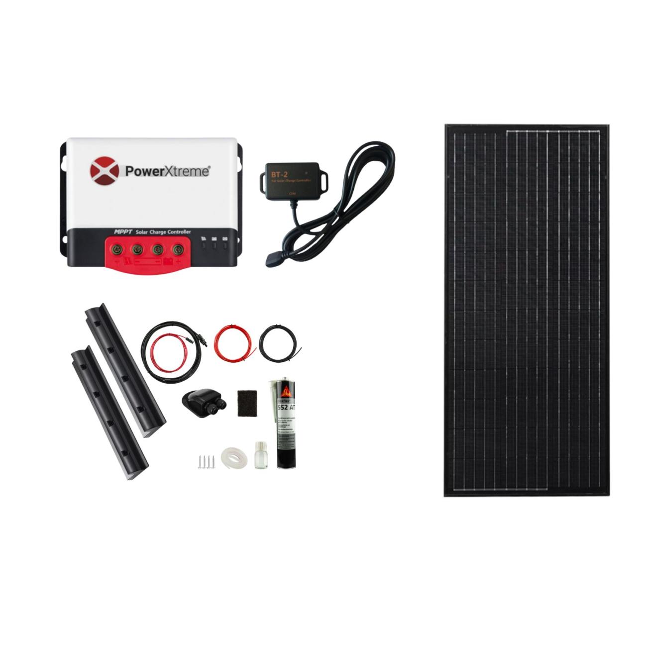 PowerXtreme. XS20S Solar MPPT Met Bluetooth 140W Paket Zwart