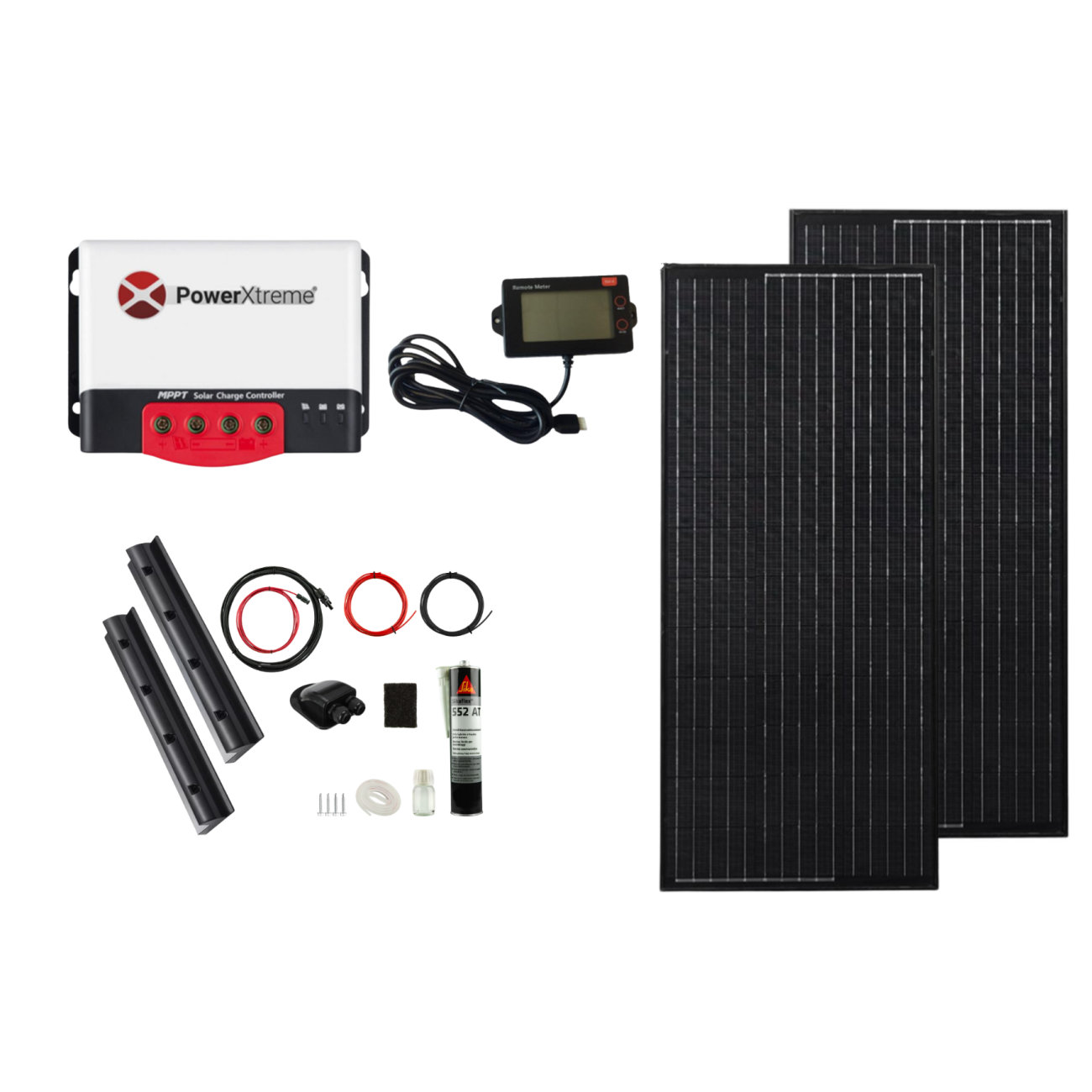 PowerXtreme XS20s Solar MPPT Met Display 280W Pakket Zwart